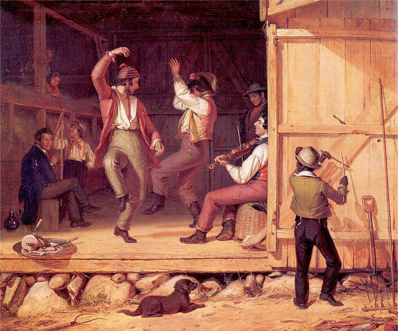 William Sidney Mount Dance of the Haymakers china oil painting image